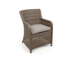 Rio Cafesæt Ø70 inkl. Spisestole m/ EASY DRY hynder - Dusty