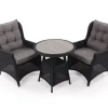 Rio Cafesæt Ø70 m/ EASY DRY Loungestole - Sort