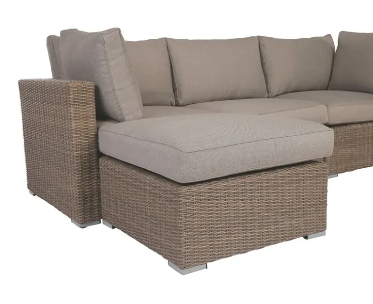 Rio Modulsofa med Chaiselong m/ EASY DRY hynder - Dusty