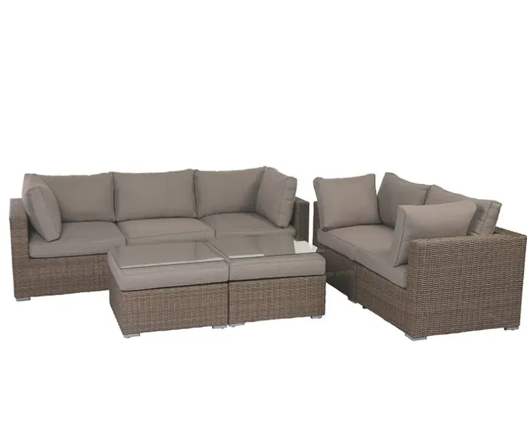 Rio Modulsofasæt - 3+2 sofa - Dusty