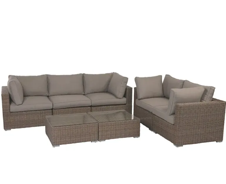 Rio Modulsofasæt - 3+2 sofa - Dusty