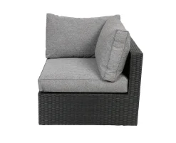 Sala Modul Åbent Loungesæt inkl. EASY DRY hynder - Sort