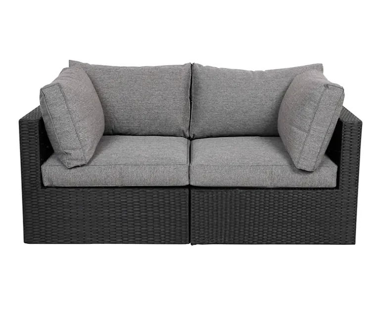 Sala 2-personers modulsofa inkl. EASY DRY hynder - Sort