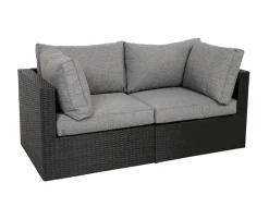 Sala 2-personers modulsofa inkl. EASY DRY hynder - Sort