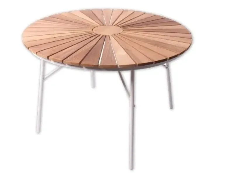 Samsø Havebord Ø150 - Hvid