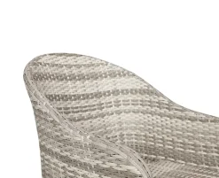 Selma Andrea Havemøbelsæt m/6 stole - 100x200 - Gråhvid