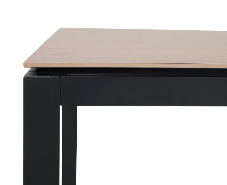 Selma Andrea Havemøbelsæt m/6 stole - 100x200 - Antracitgrå
