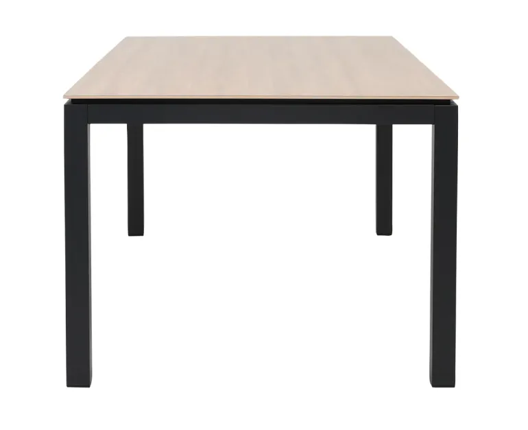 Selma Andrea Havemøbelsæt m/6 stole - 100x200 - Antracitgrå
