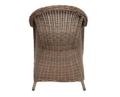 Selma Freja Havemøbelsæt m/6 stole - 100x200 - Gråhvid/Dusty