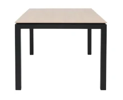 Selma Sonja Havemøbelsæt m/6 stole - 100x200 - Antracitgrå