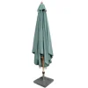 Signe Markedsparasol 250x250 med tilt - Olivengrøn