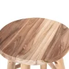 Skammel Ø35x40 - Classic Teak