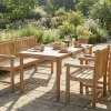 Solo Havemøbelsæt 90x150 - Classic Teak