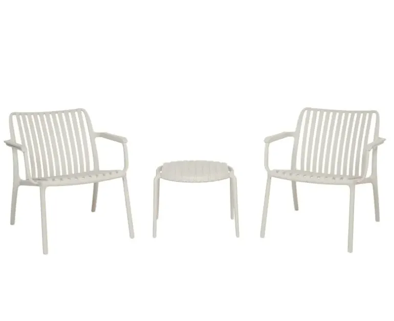 Sonja Loungesæt med 2 stole - Beige