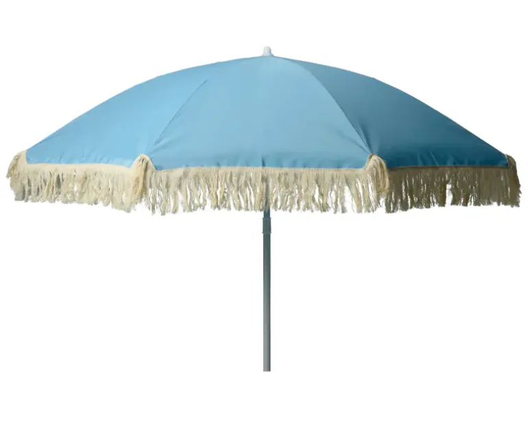 Strandparasol Ø155 - Blå