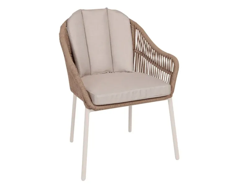 Svala Stabelstol inkl. EASY DRY hynder - Sandy Grey