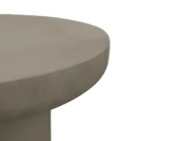 Valdemar Fibercement Sidebord Ø50 cm